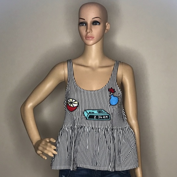 Zara Patchwork Tank - Picture 5 of 7